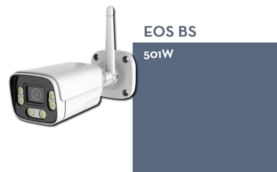 Kάμερα FULL COLOR 5MP Wifi, LAN IP D/N εξωτερικού χώρου.
