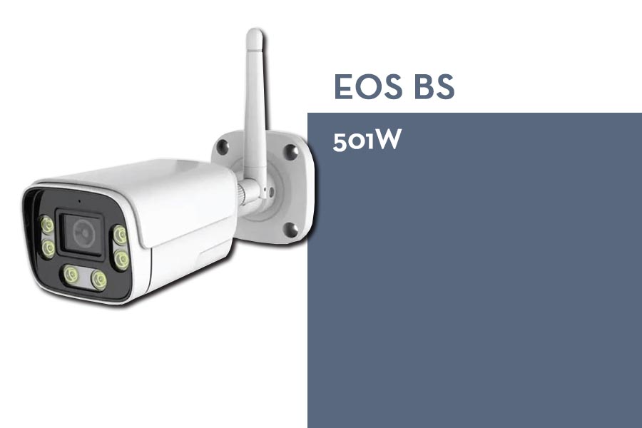 Kάμερα FULL COLOR 5MP Wifi, LAN IP D/N εξωτερικού χώρου.
